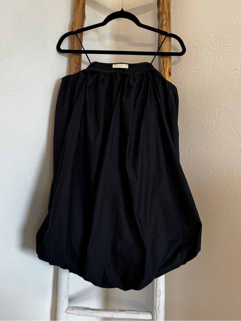 Ulla Johnson Polline Dress in Black Size 12 - Picture 6 of 11